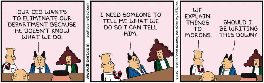 Dilbert Cartoon